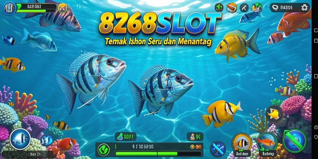 Gameplay seru Tembak Ikan di 8368SLOT dengan grafis menawan.