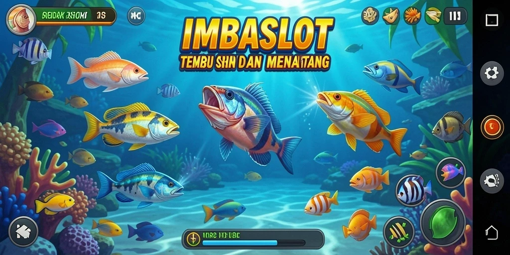 Gameplay seru dengan berbagai jenis ikan untuk ditembak.