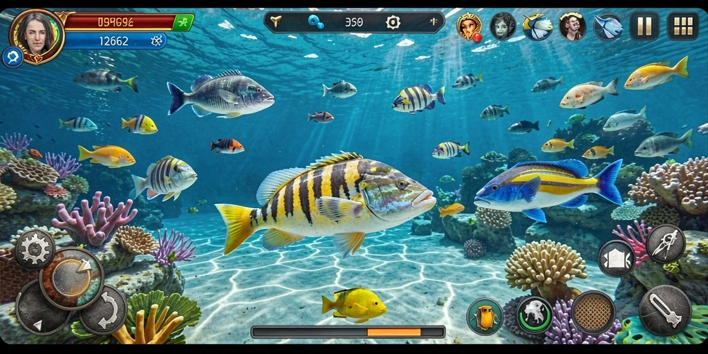Tampilan gameplay JJ62 yang penuh warna dan seru.