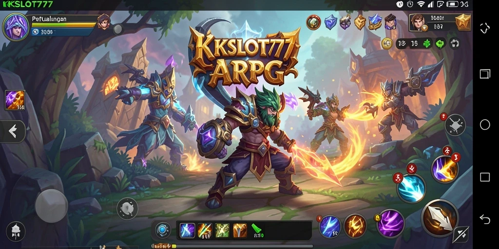 Tampilan gameplay KKSLOT777 yang menegangkan dan penuh aksi.