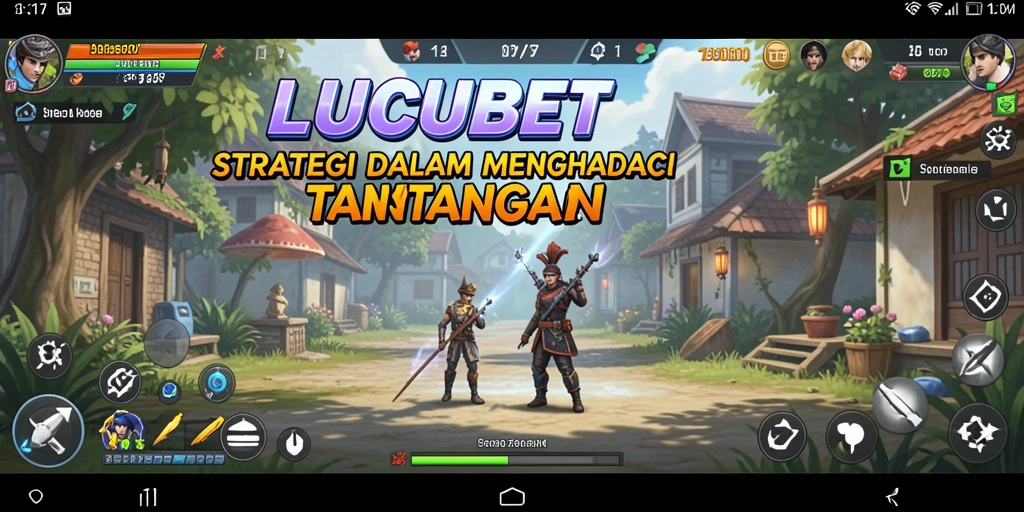 Tampilan gameplay strategis yang menegangkan di LUCUBET.