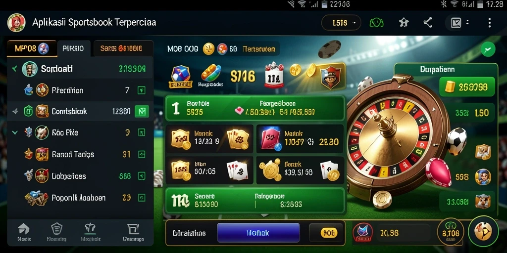 Screenshot gameplay MPO08 menampilkan aksi taruhan yang mengasyikkan.