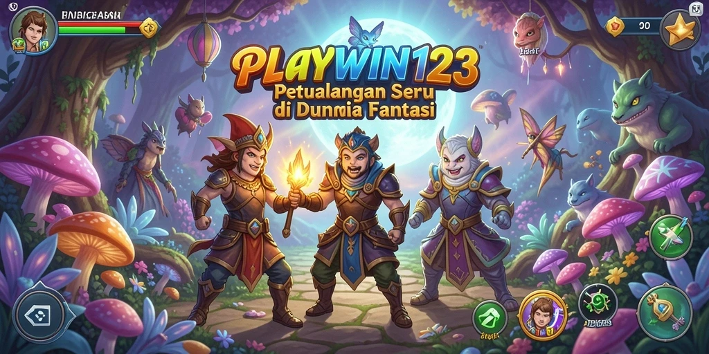Tampilan gameplay PLAYWIN123 yang menampilkan aksi seru dan dunia yang memukau.