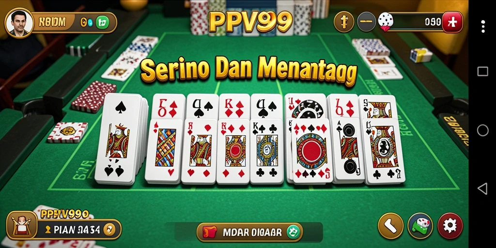 Tampilan utama gameplay PPV99 yang seru dan interaktif.
