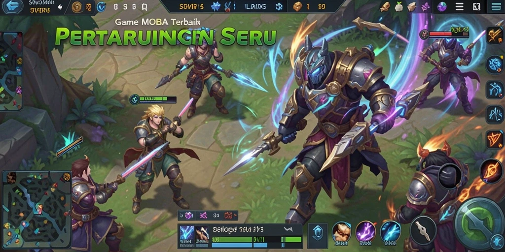 Tampilan gameplay seru dalam SVIP4 dengan karakter ikonik.
